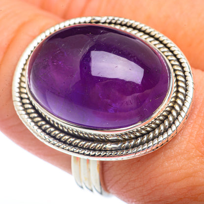 Amethyst Rings handcrafted by Ana Silver Co - RING72386
