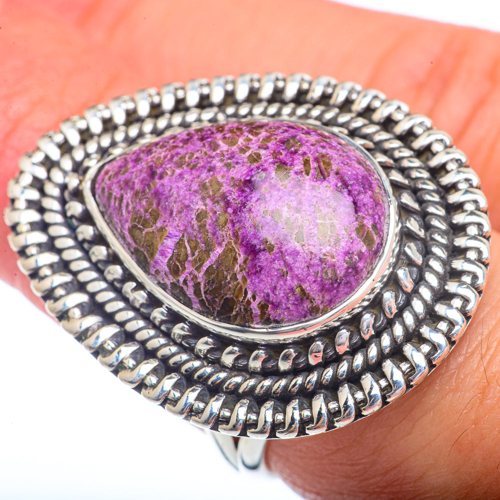 Stichtite Rings handcrafted by Ana Silver Co - RING72387