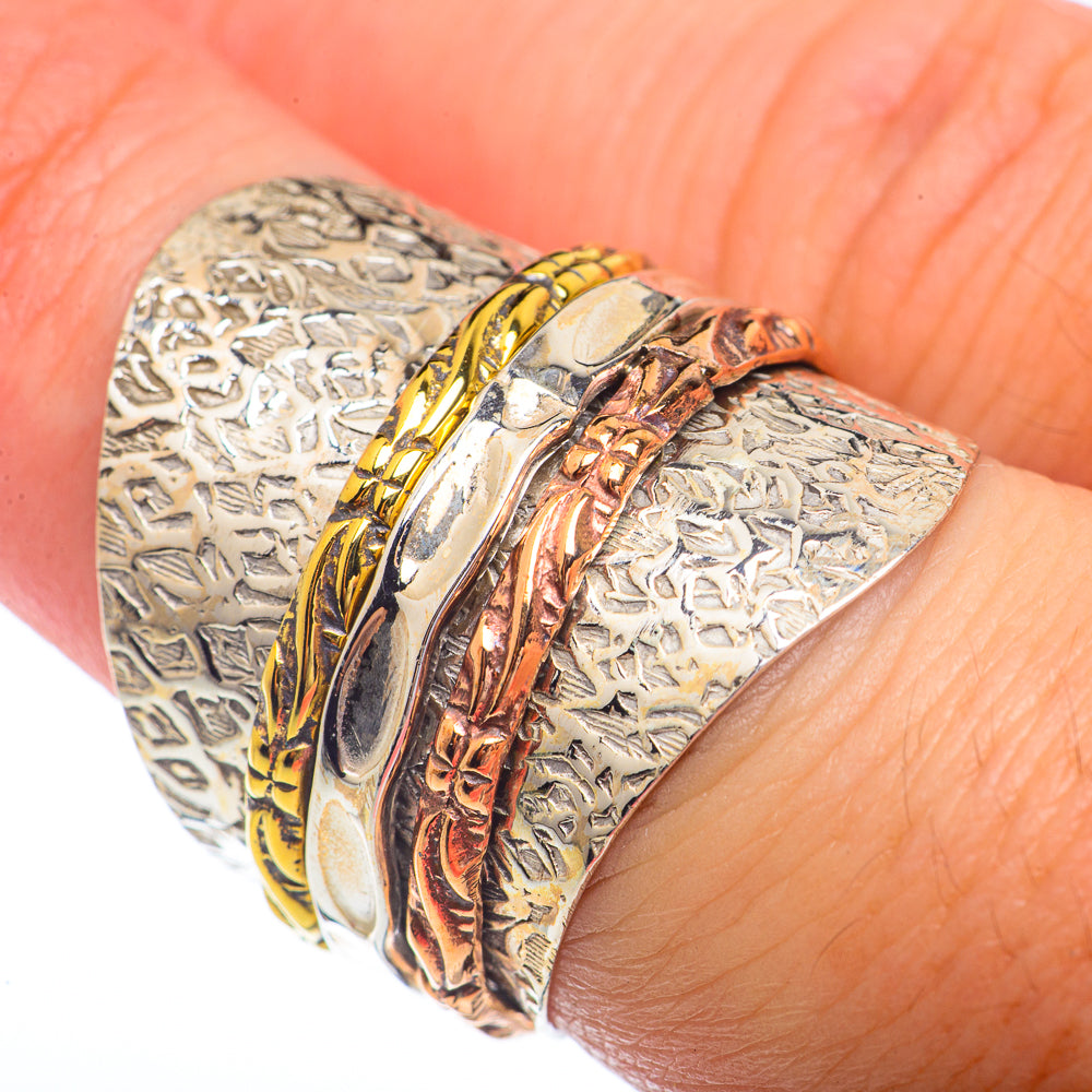 Meditation Spinner Rings handcrafted by Ana Silver Co - RING72389