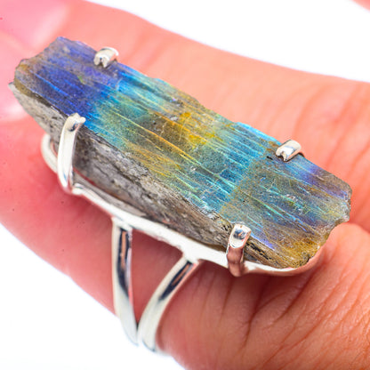 Labradorite Rings handcrafted by Ana Silver Co - RING72400