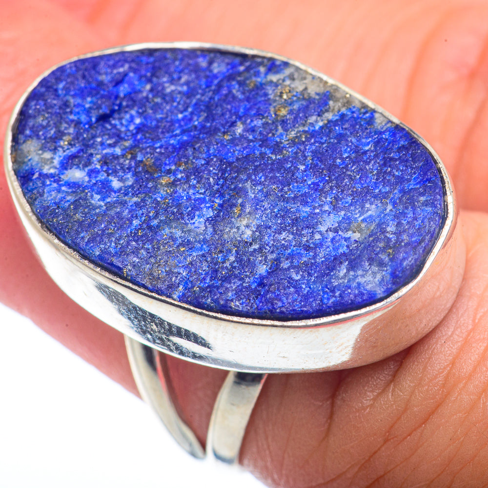 Lapis Lazuli Rings handcrafted by Ana Silver Co - RING72414