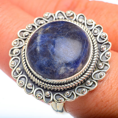 Sodalite Rings handcrafted by Ana Silver Co - RING72417