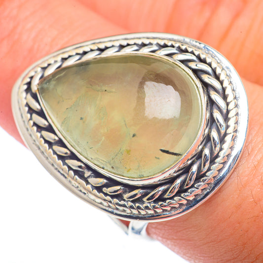 Prehnite Rings handcrafted by Ana Silver Co - RING72421