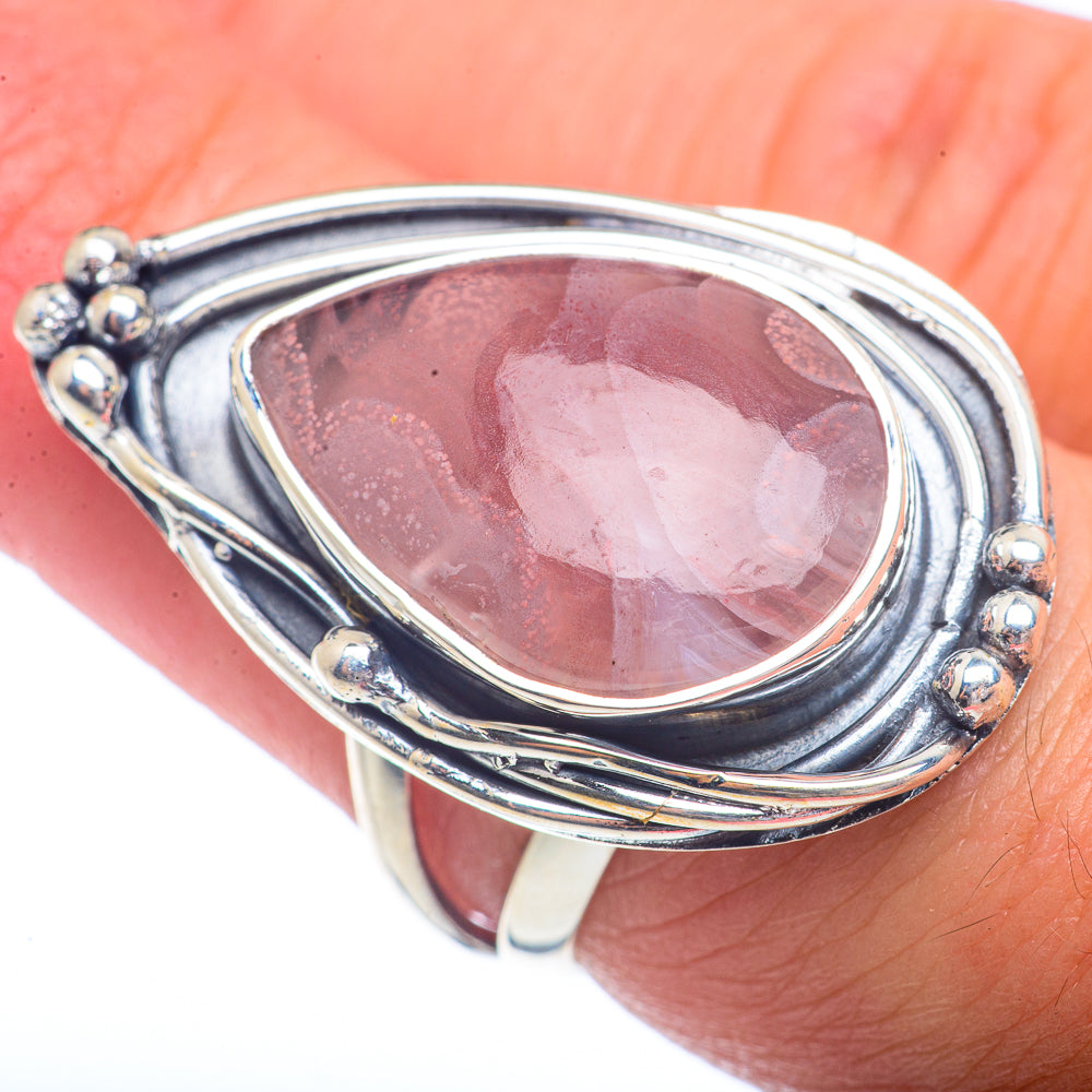 Botswana Agate Rings handcrafted by Ana Silver Co - RING72429