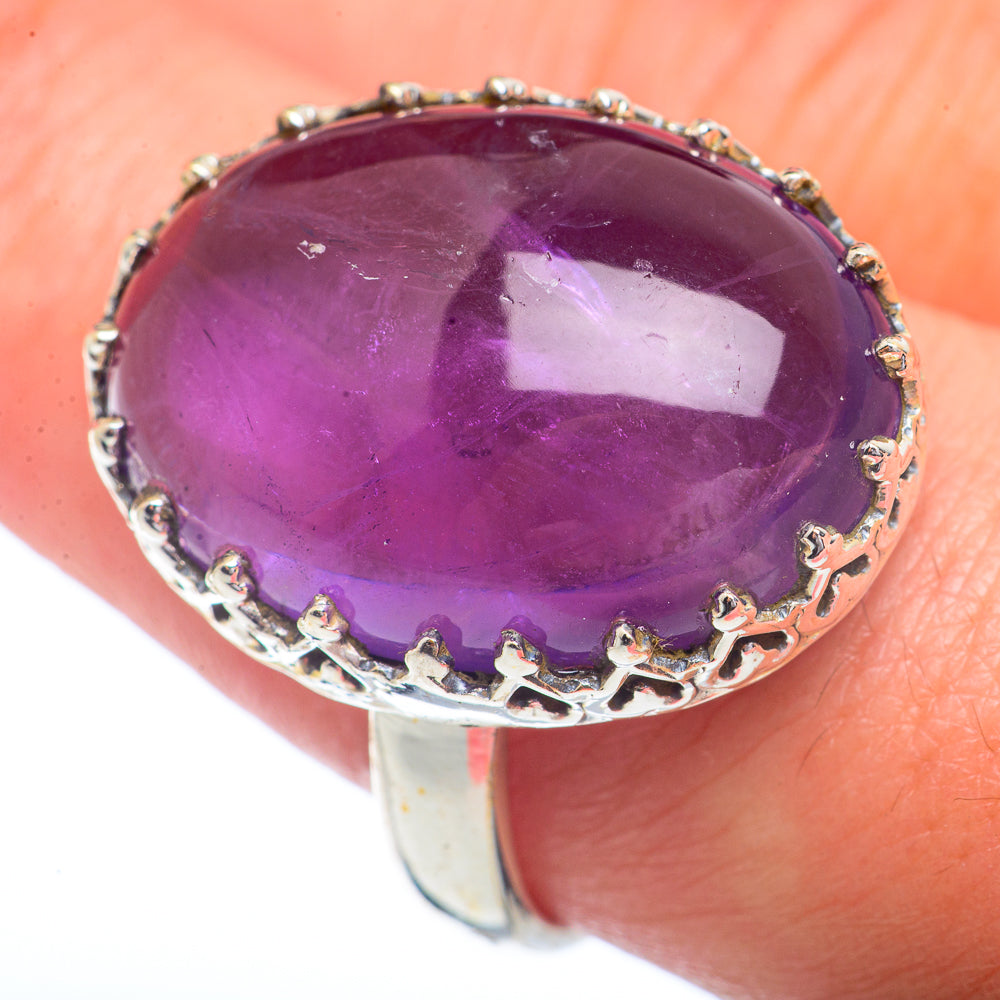 Amethyst Rings handcrafted by Ana Silver Co - RING72438