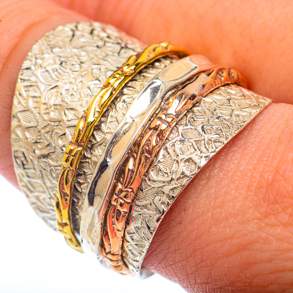 Meditation Spinner Rings handcrafted by Ana Silver Co - RING72439