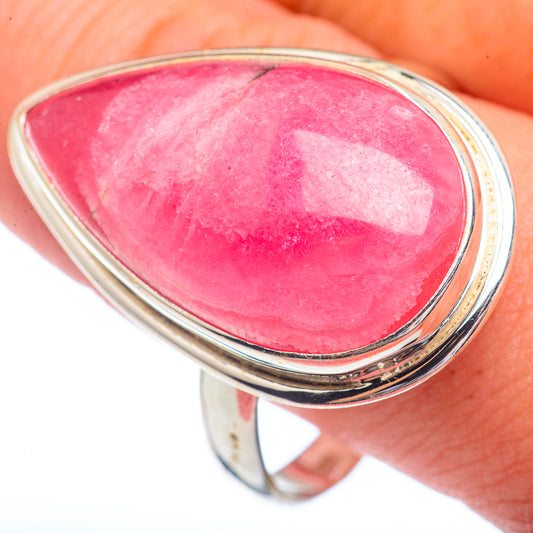 Rhodochrosite Rings handcrafted by Ana Silver Co - RING72452