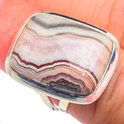 Botswana Agate Rings handcrafted by Ana Silver Co - RING72462