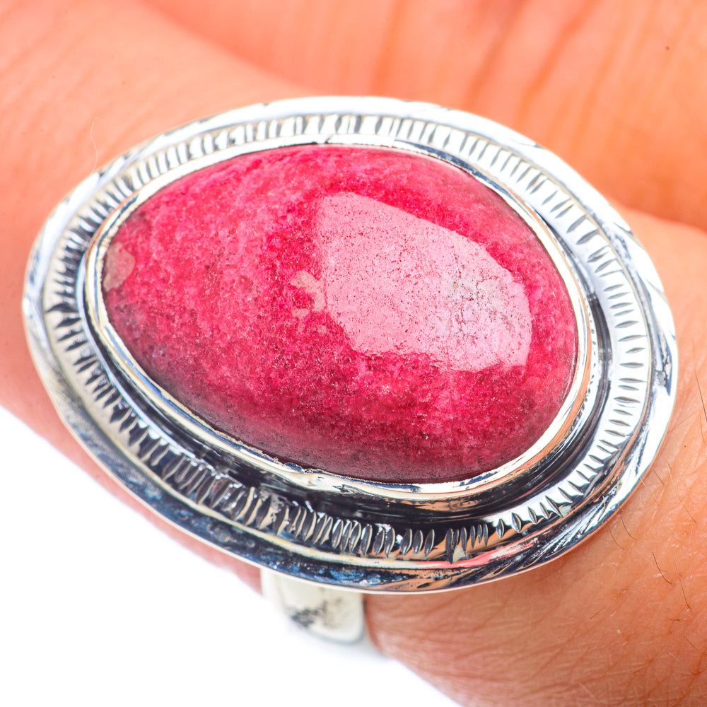 Thulite Rings handcrafted by Ana Silver Co - RING72487
