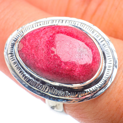 Thulite Rings handcrafted by Ana Silver Co - RING72487