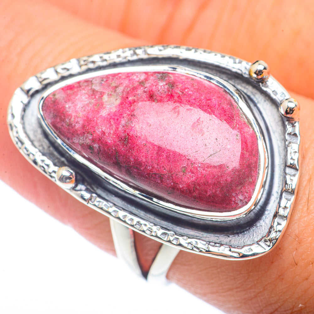 Thulite Rings handcrafted by Ana Silver Co - RING72489