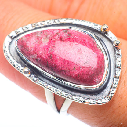 Thulite Rings handcrafted by Ana Silver Co - RING72489