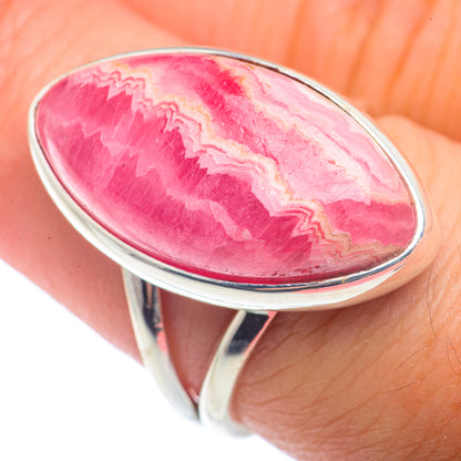 Rhodochrosite Rings handcrafted by Ana Silver Co - RING72490