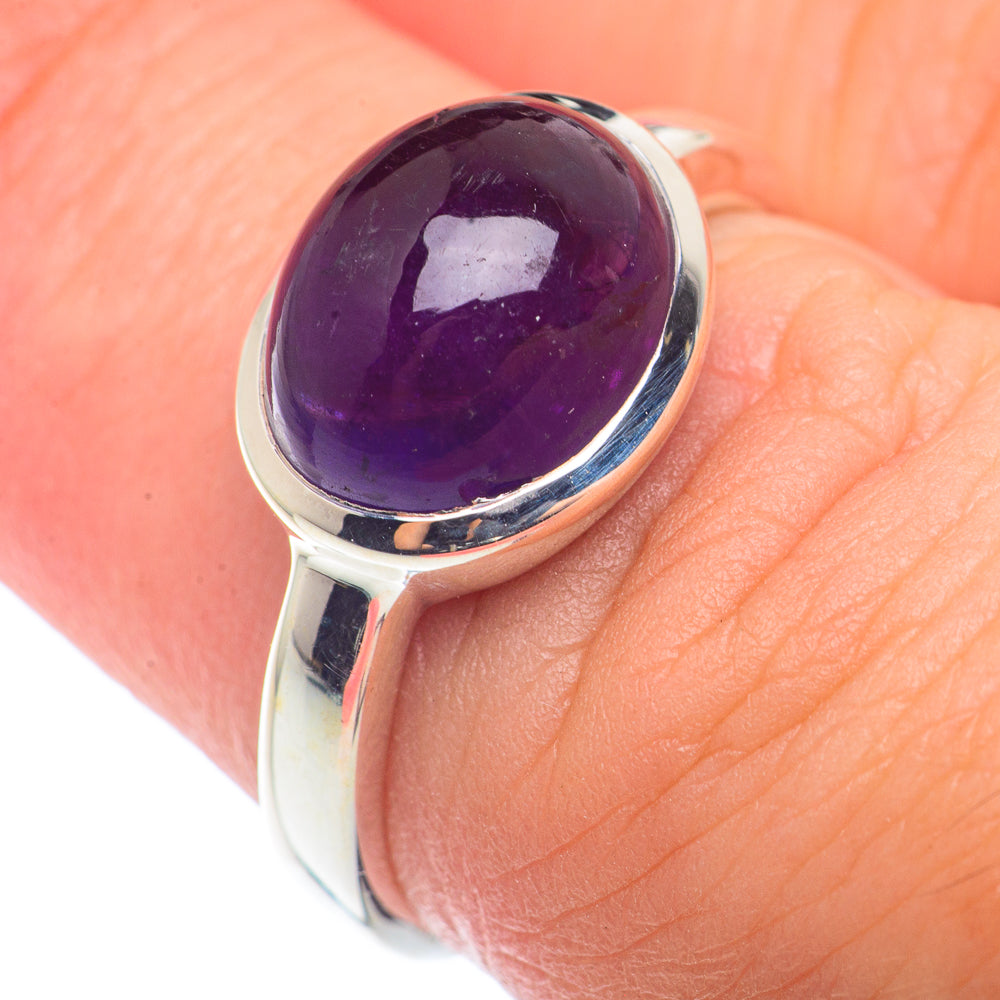 Amethyst Rings handcrafted by Ana Silver Co - RING72494
