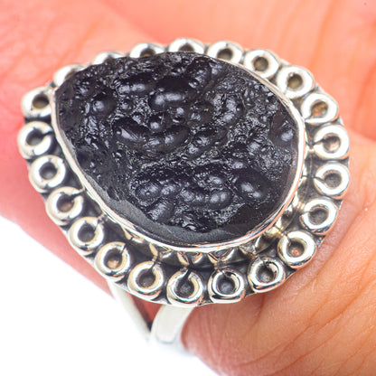 Tektite Rings handcrafted by Ana Silver Co - RING72497