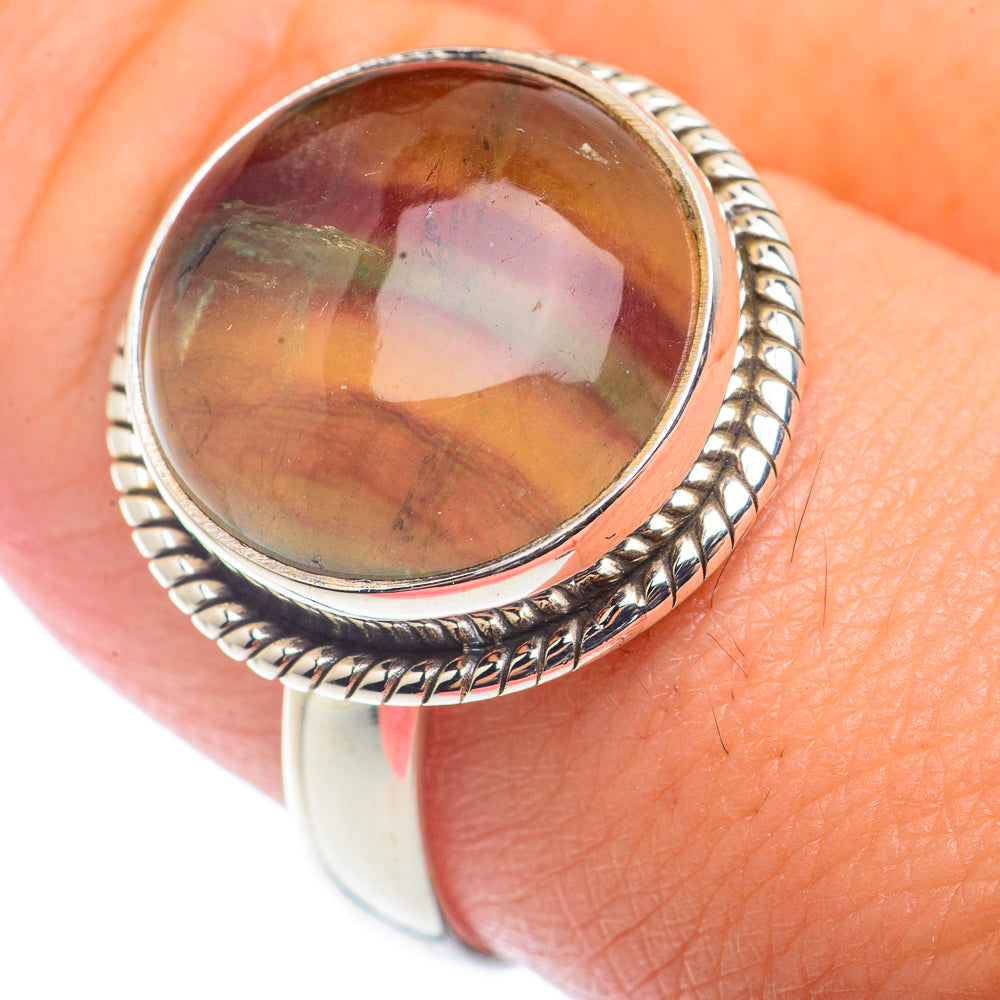 Fluorite Rings handcrafted by Ana Silver Co - RING72507