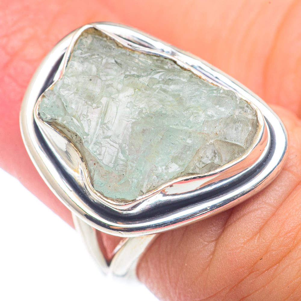 Aquamarine Rings handcrafted by Ana Silver Co - RING72512
