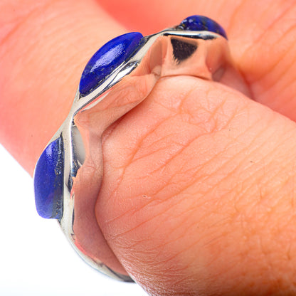 Lapis Lazuli Rings handcrafted by Ana Silver Co - RING72517