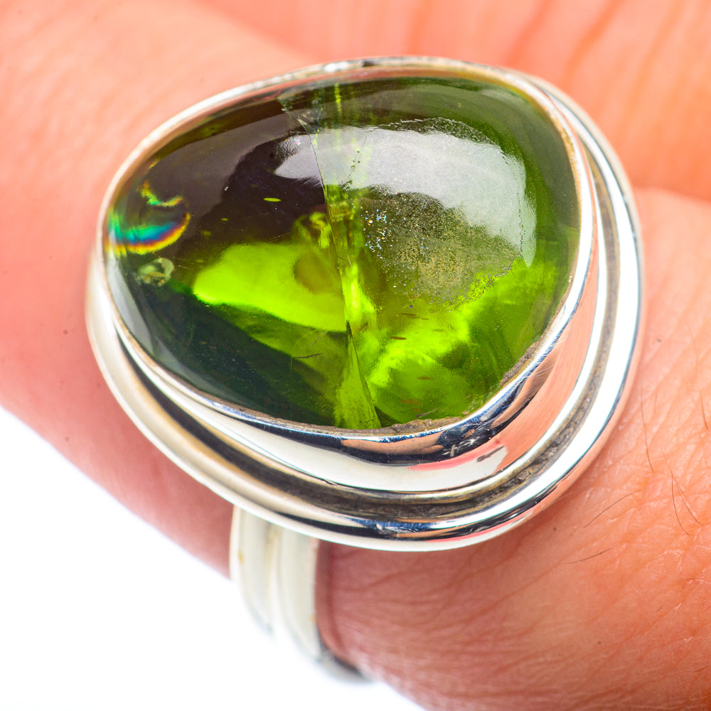 Peridot Rings handcrafted by Ana Silver Co - RING72522