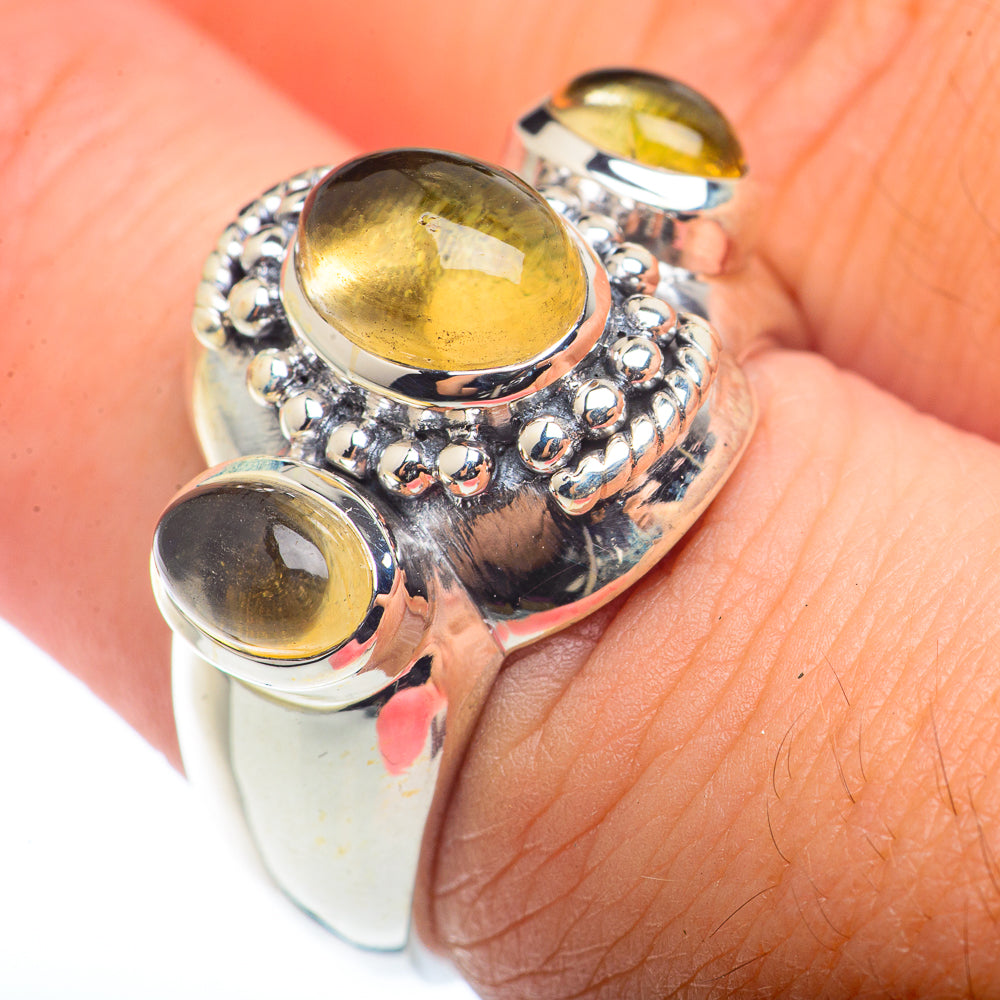 Citrine Rings handcrafted by Ana Silver Co - RING72531
