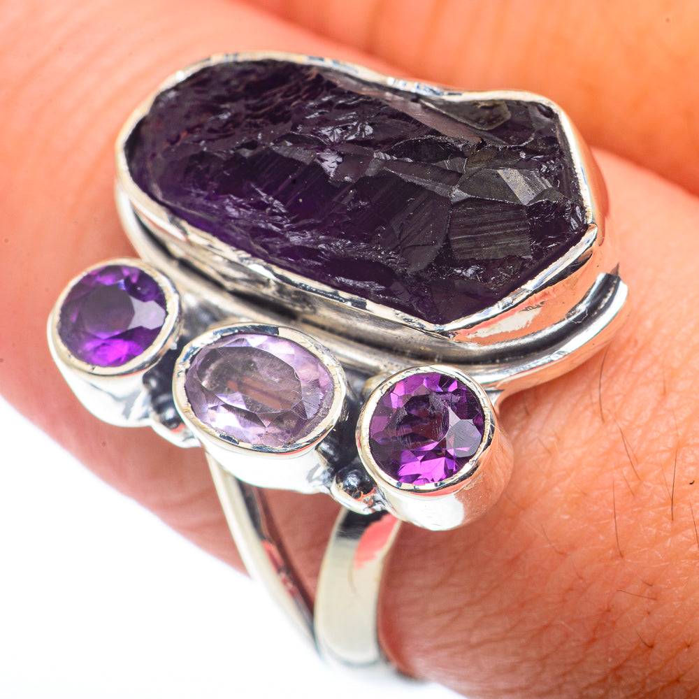 Amethyst Rings handcrafted by Ana Silver Co - RING72539