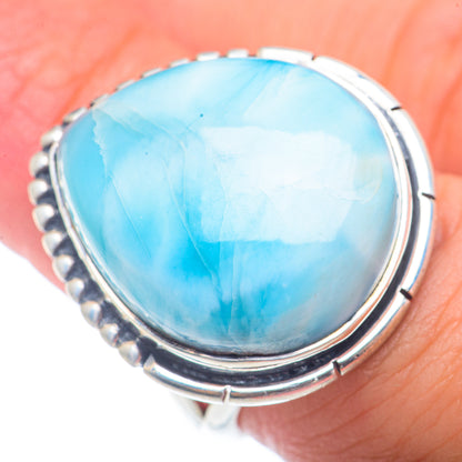 Larimar Rings handcrafted by Ana Silver Co - RING72560