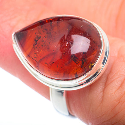 Baltic Amber Rings handcrafted by Ana Silver Co - RING72572