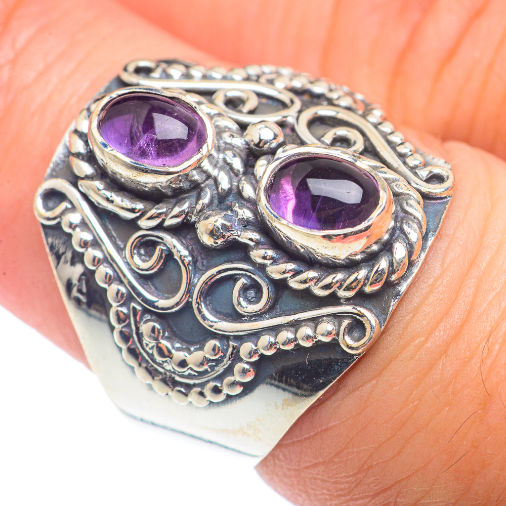 Amethyst Rings handcrafted by Ana Silver Co - RING72579