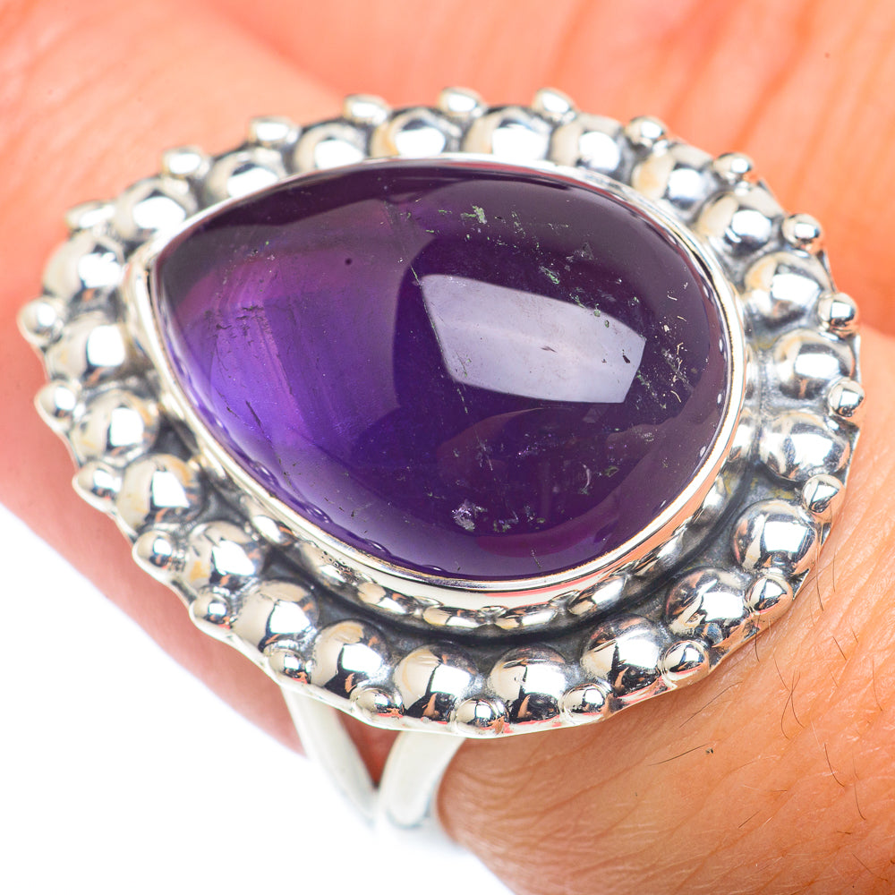 Amethyst Rings handcrafted by Ana Silver Co - RING72618