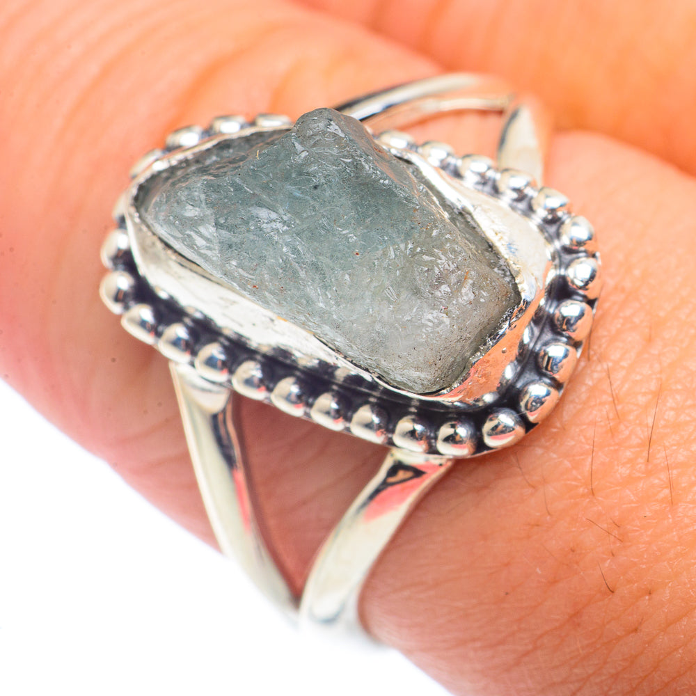 Aquamarine Rings handcrafted by Ana Silver Co - RING72639