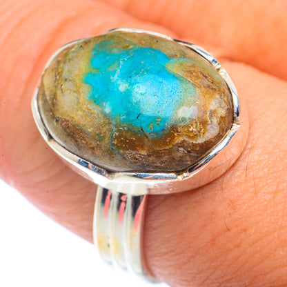 Peruvian Opal Rings handcrafted by Ana Silver Co - RING72671
