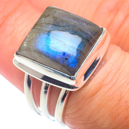 Labradorite Rings handcrafted by Ana Silver Co - RING72676