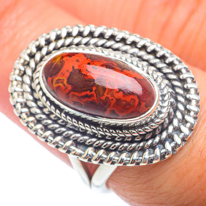 Red Jasper Rings handcrafted by Ana Silver Co - RING72686