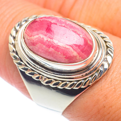 Rhodochrosite Rings handcrafted by Ana Silver Co - RING72692