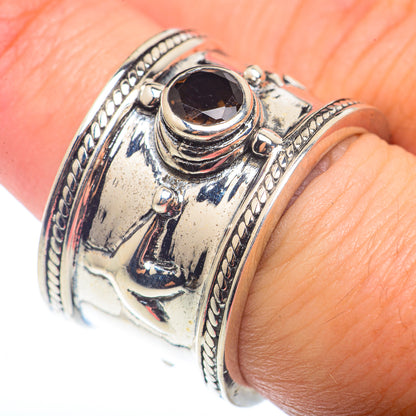 Smoky Quartz Rings handcrafted by Ana Silver Co - RING72731