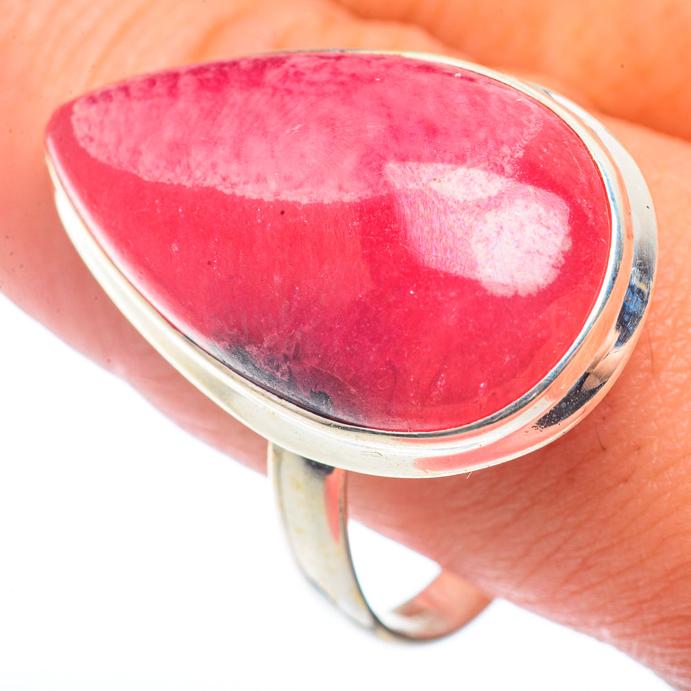 Rhodochrosite Rings handcrafted by Ana Silver Co - RING72735