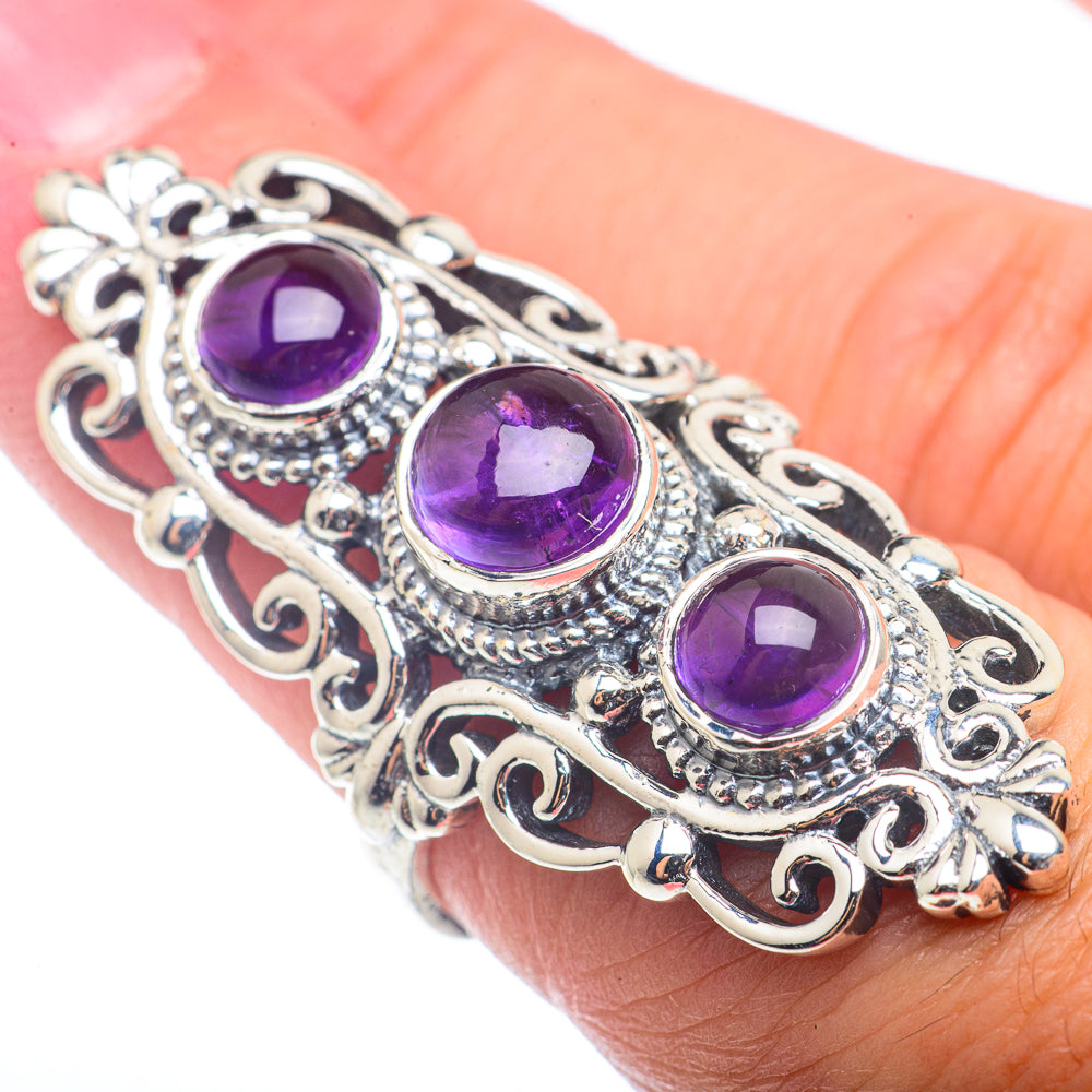 Amethyst Rings handcrafted by Ana Silver Co - RING72737