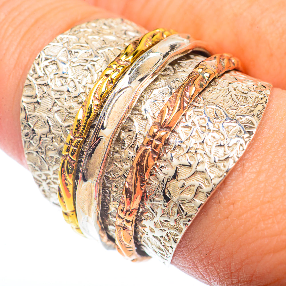 Meditation Spinner Rings handcrafted by Ana Silver Co - RING72739