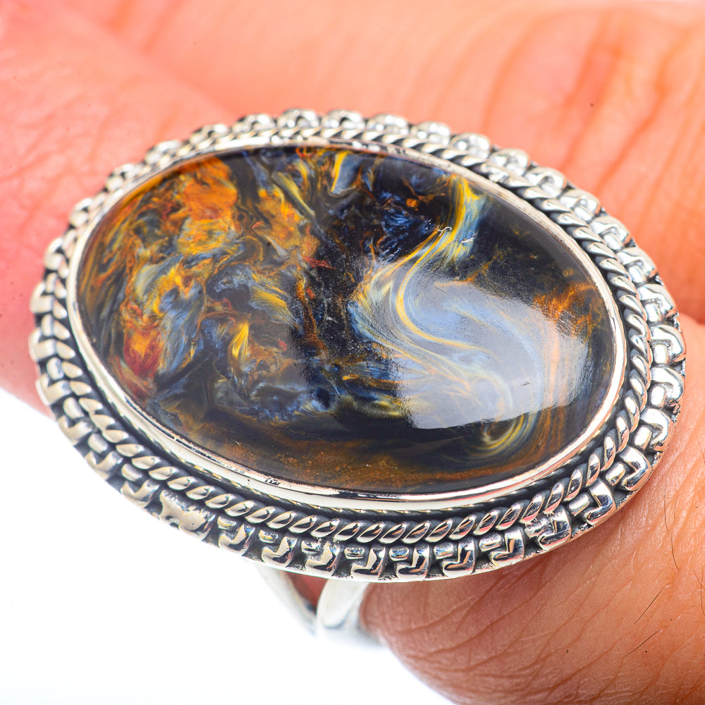 Pietersite Rings handcrafted by Ana Silver Co - RING72740