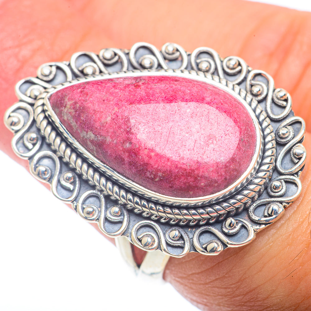 Thulite Rings handcrafted by Ana Silver Co - RING72770