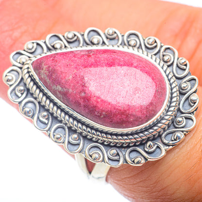 Thulite Rings handcrafted by Ana Silver Co - RING72770