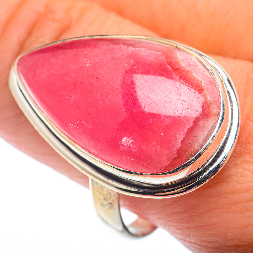 Rhodochrosite Rings handcrafted by Ana Silver Co - RING72771