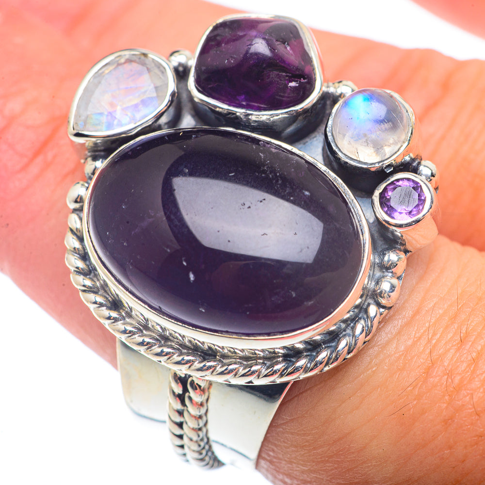 Amethyst Rings handcrafted by Ana Silver Co - RING72772