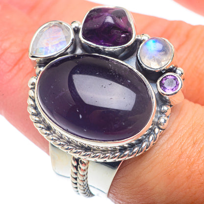 Amethyst Rings handcrafted by Ana Silver Co - RING72772