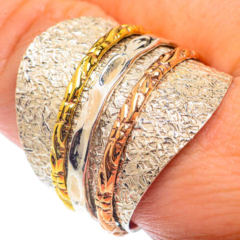 Meditation Spinner Rings handcrafted by Ana Silver Co - RING72774