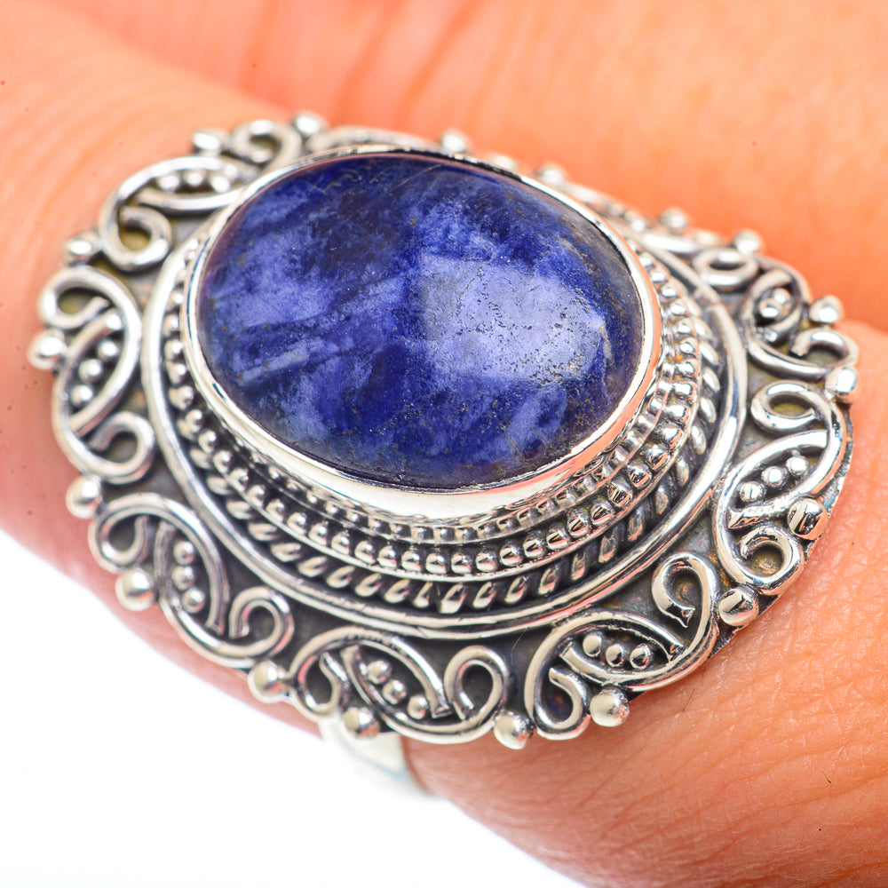 Sodalite Rings handcrafted by Ana Silver Co - RING72791