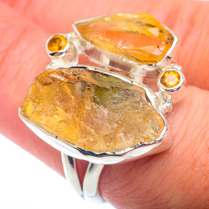 Citrine Rings handcrafted by Ana Silver Co - RING72818
