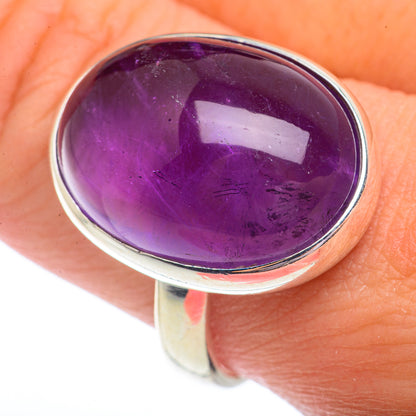 Amethyst Rings handcrafted by Ana Silver Co - RING72826