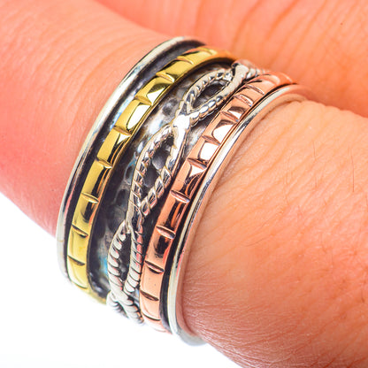 Meditation Spinner Rings handcrafted by Ana Silver Co - RING72828