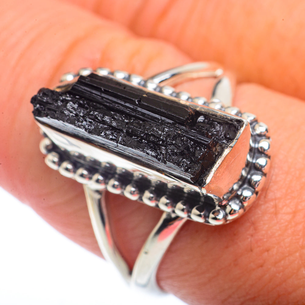 Tektite Rings handcrafted by Ana Silver Co - RING72832